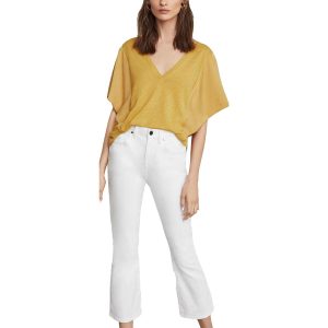 BCBG Max Azria High-Steigerung geknöpft bootcut Jeans