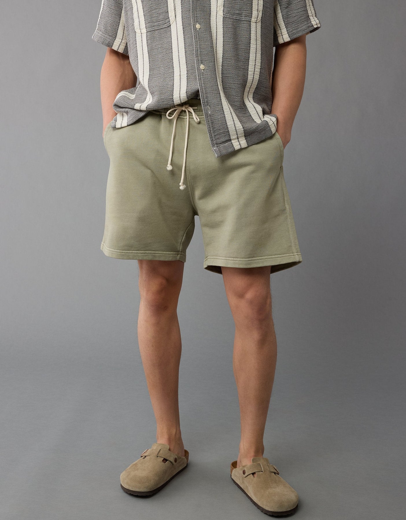 AE Baumwoll Fleece kurz