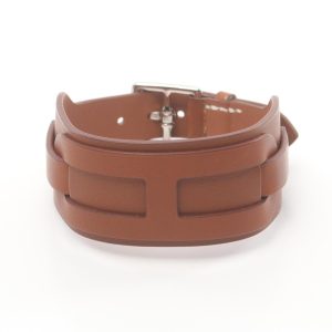 Hermes Etriviere Babord Armband aus Leder