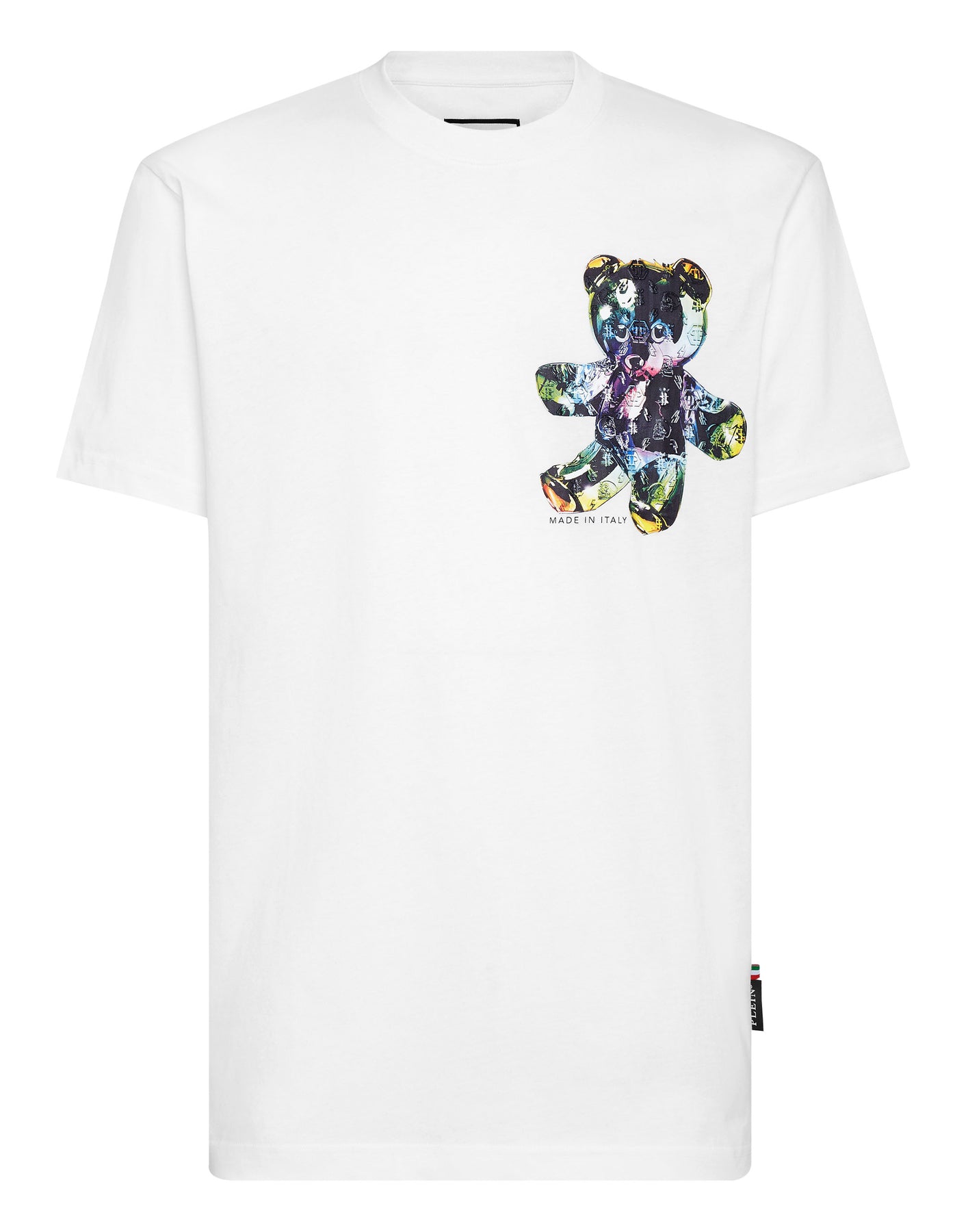 T-Shirt mit Rundhalsausschnitt SS Teddy Glas