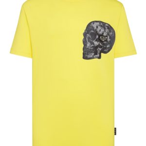 t-shirt rund Hals ss drucken Schädel 7648909951036