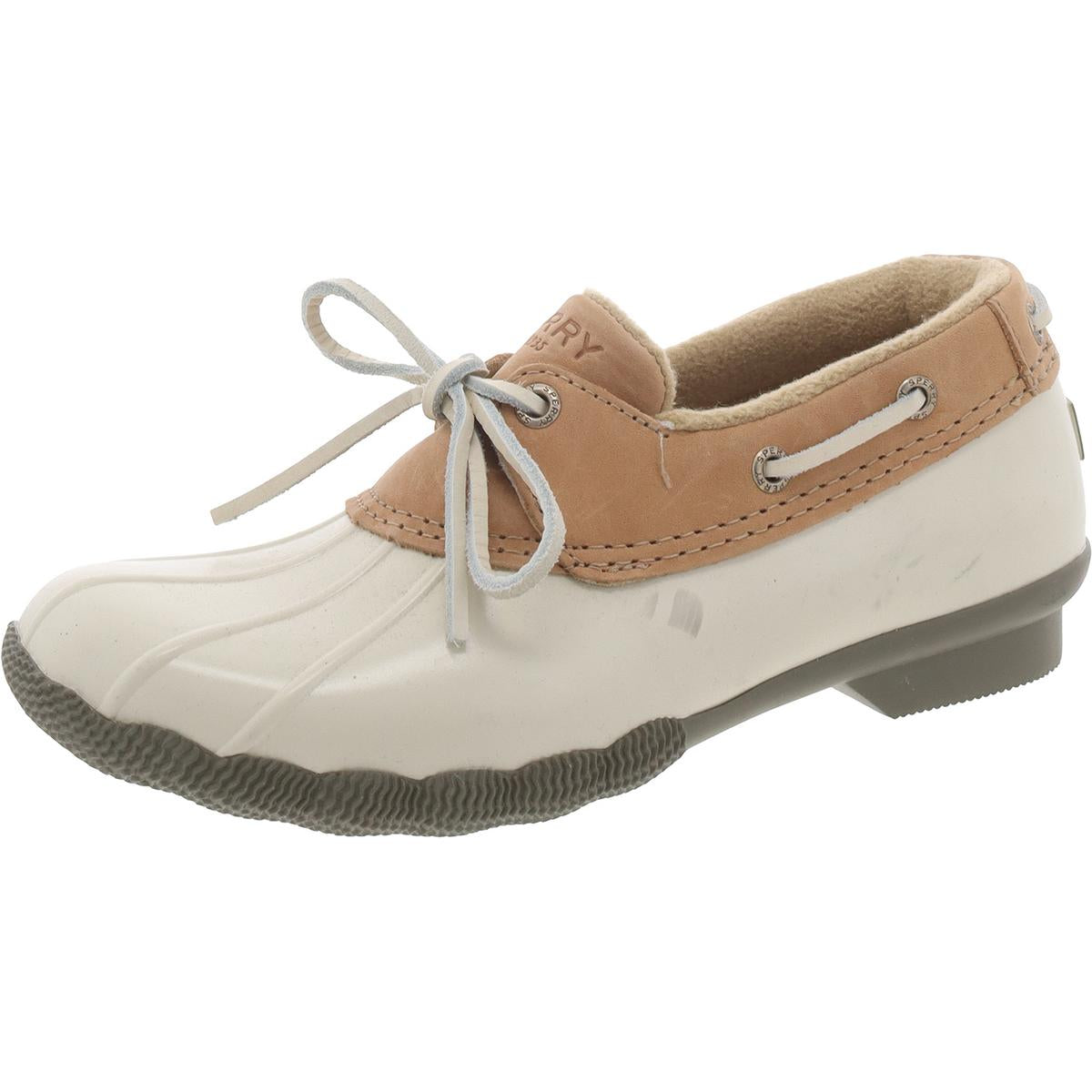 Schnürstiefeletten aus Leder