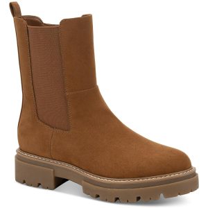 Burklee Stretch Seite Reißverschluss Stiefeletten
