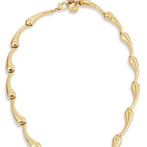 18K vergoldete Mode Scallop Halskette