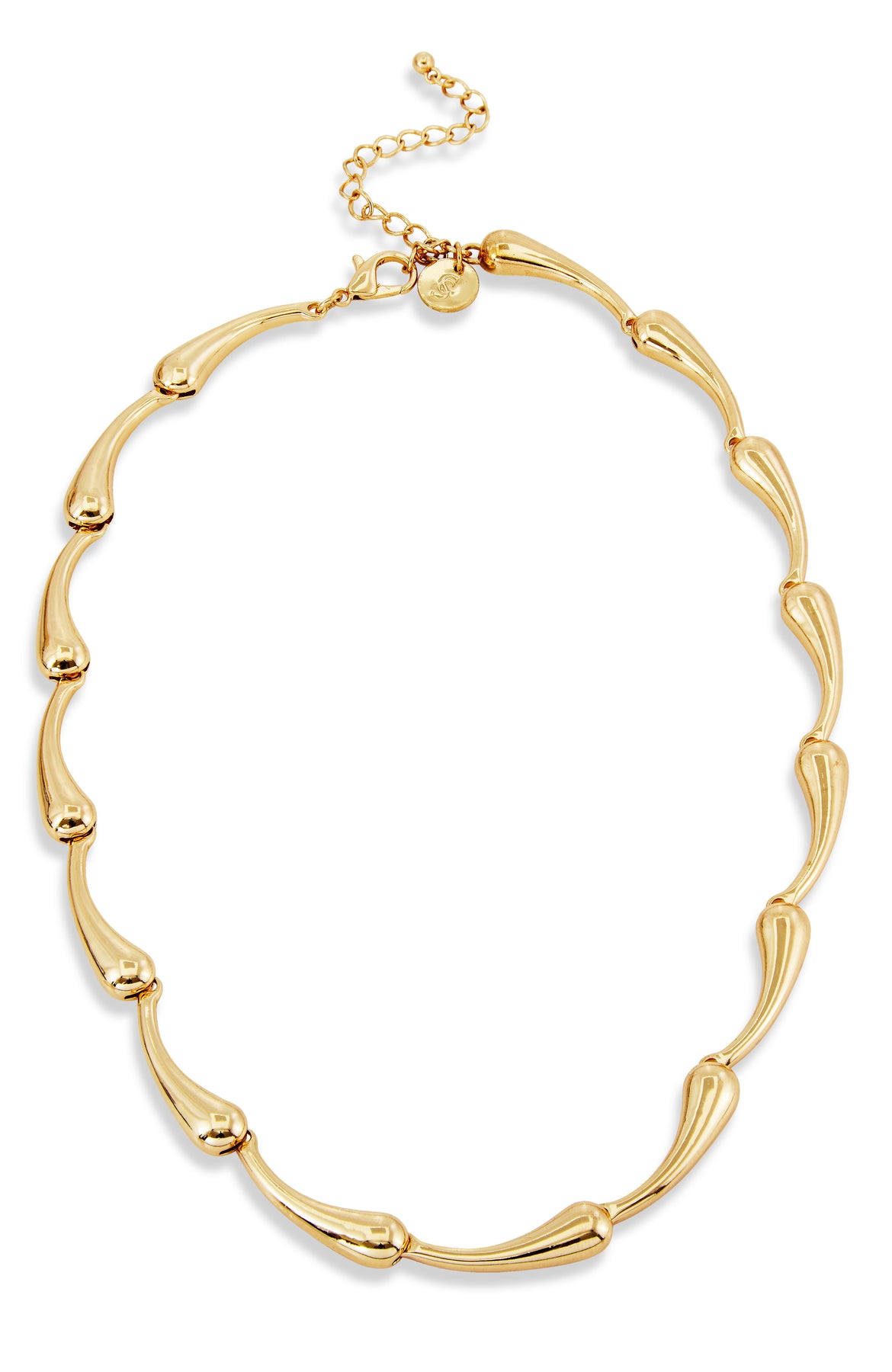18K vergoldete Mode Scallop Halskette