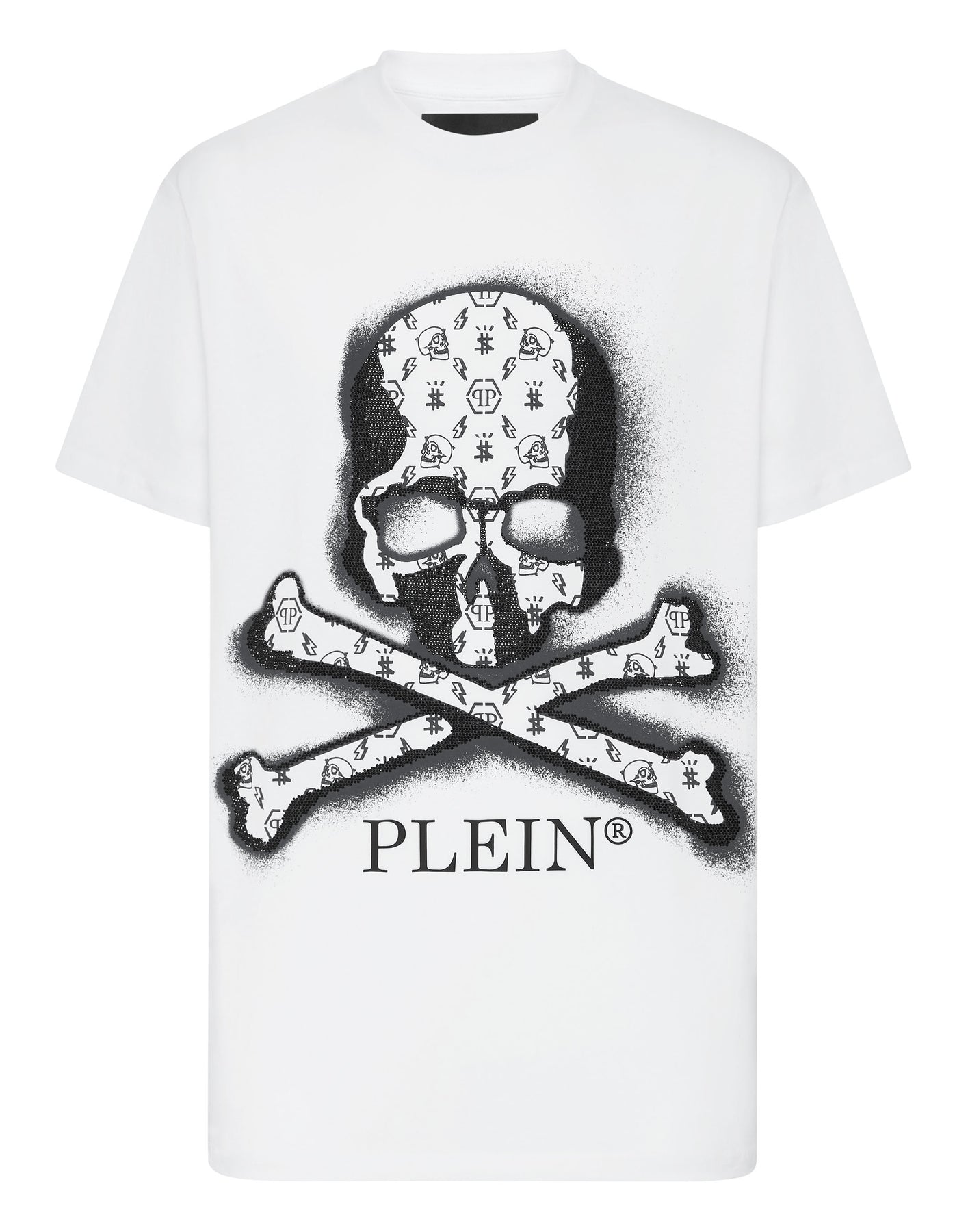 T-Shirt mit Rundhalsausschnitt SS Skull