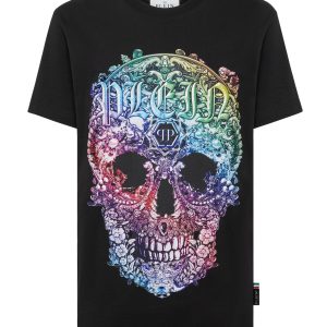 t-shirt rund Hals ss barocke Schädel 7648922501180