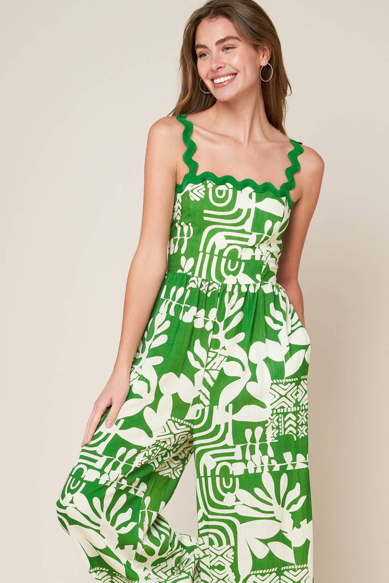 EINFACH DER VIBE gewebt Jumpsuit