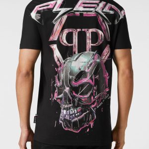 T-Shirt rund Hals ss Chrom 7648926302268