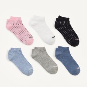 Nautica Lowcut Socken, 6er Pack