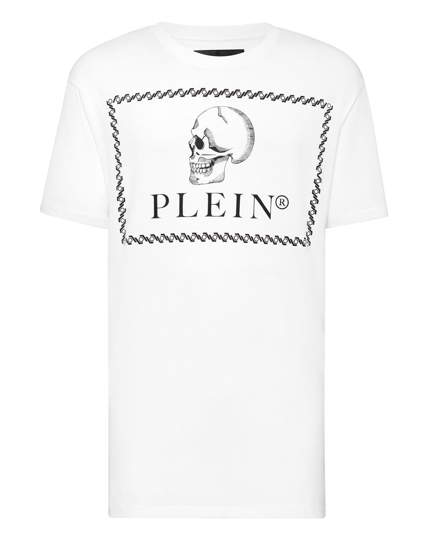 T-Shirt Rundhalsausschnitt SS Outline Skull