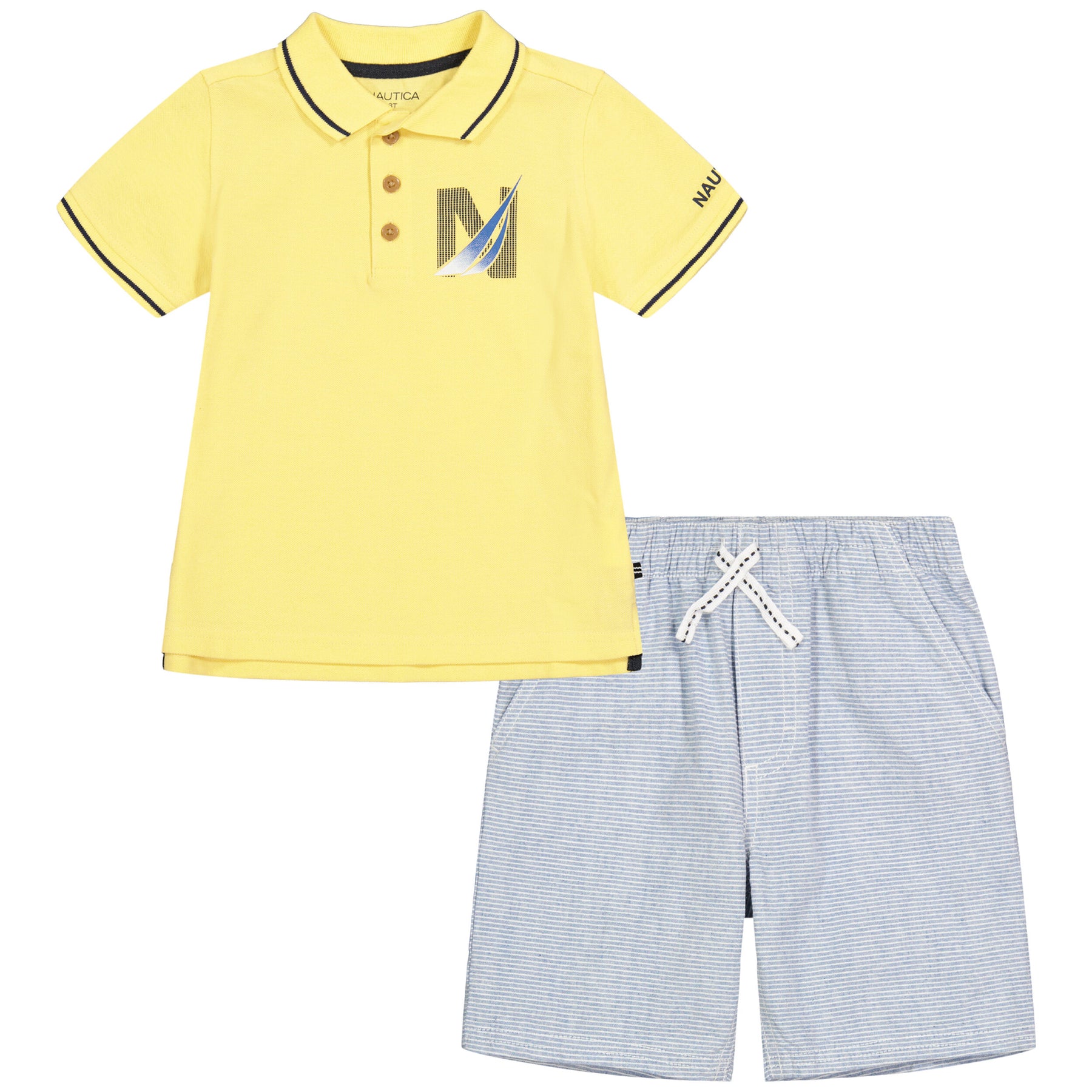 Nautica Kleinkind Jungen Polo kurz 2Pc Set
