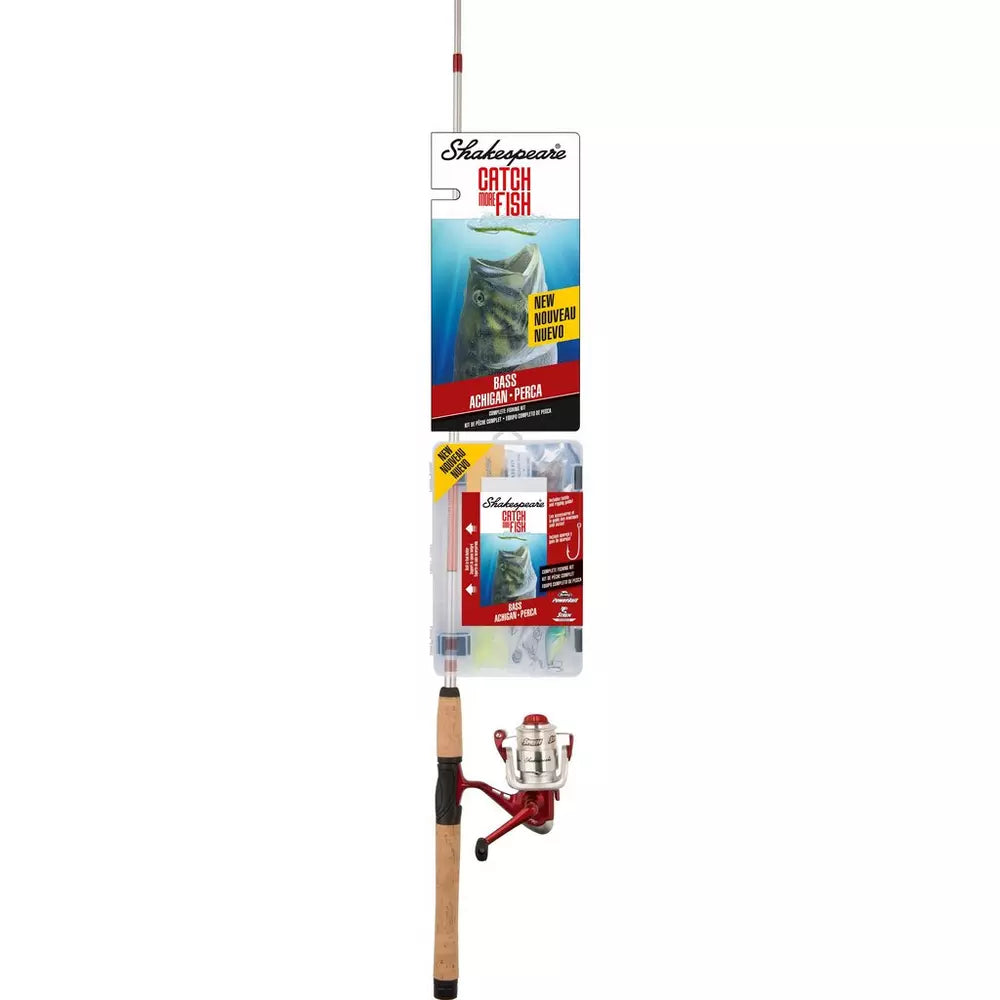 Shakespeare fangen mehr Fisch Bass Spincast