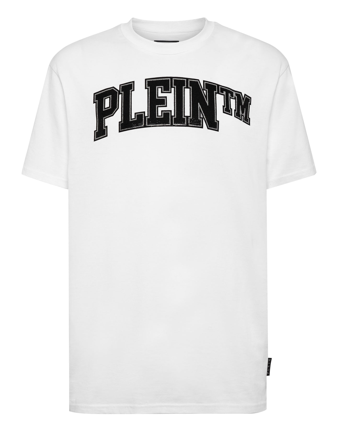 T-Shirt Rundhals SS mit Kristallen