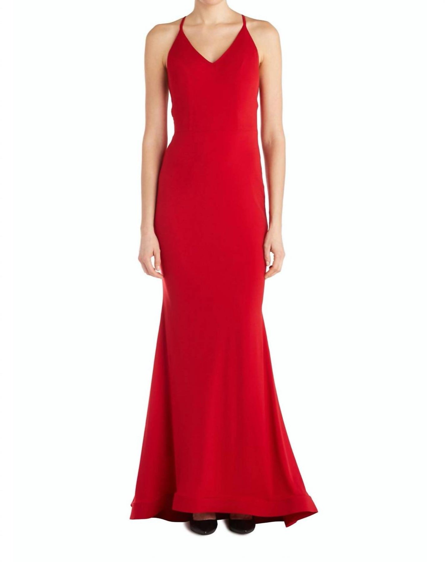 Abendkleid in Rot
