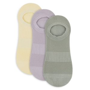Zitrone Damen 3 Packung Air Brush Liner Socke