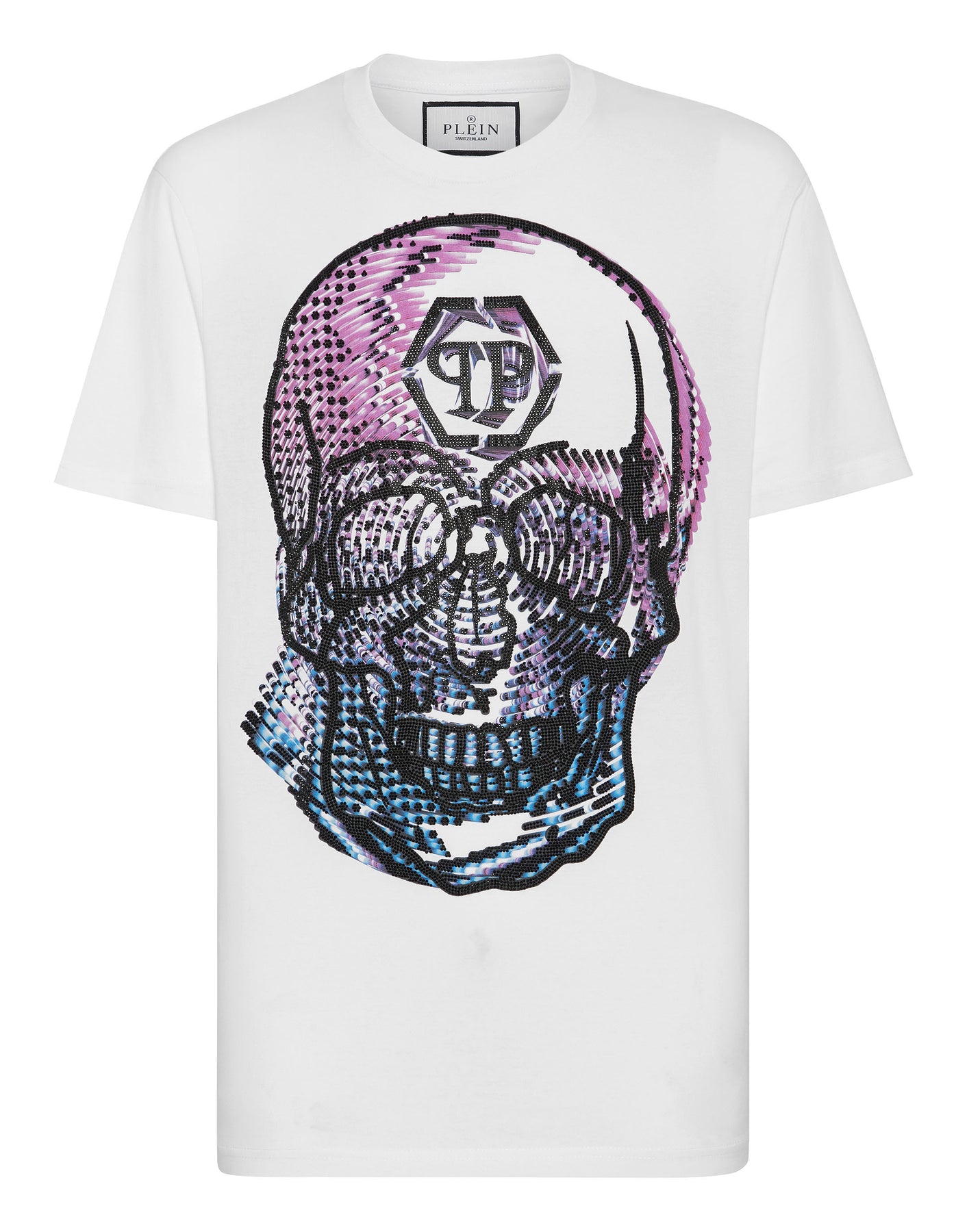 T-Shirt mit Rundhalsausschnitt SS Skull