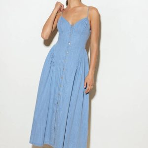 BLUEBELL BREEZE LIGHTWEIGHT Denim Midikleid
