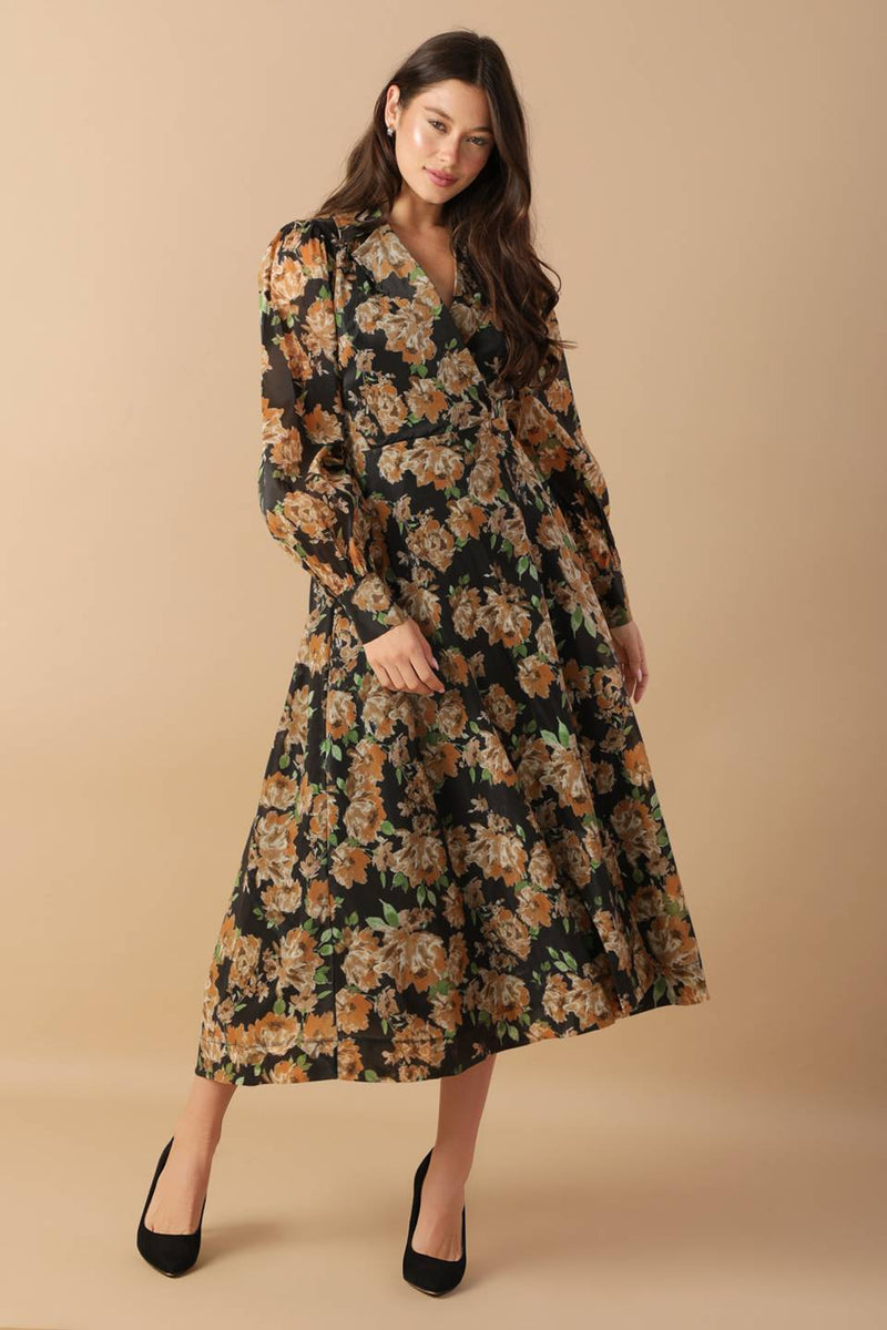 ZEIT FÜR gewebt MIDI Kleid
