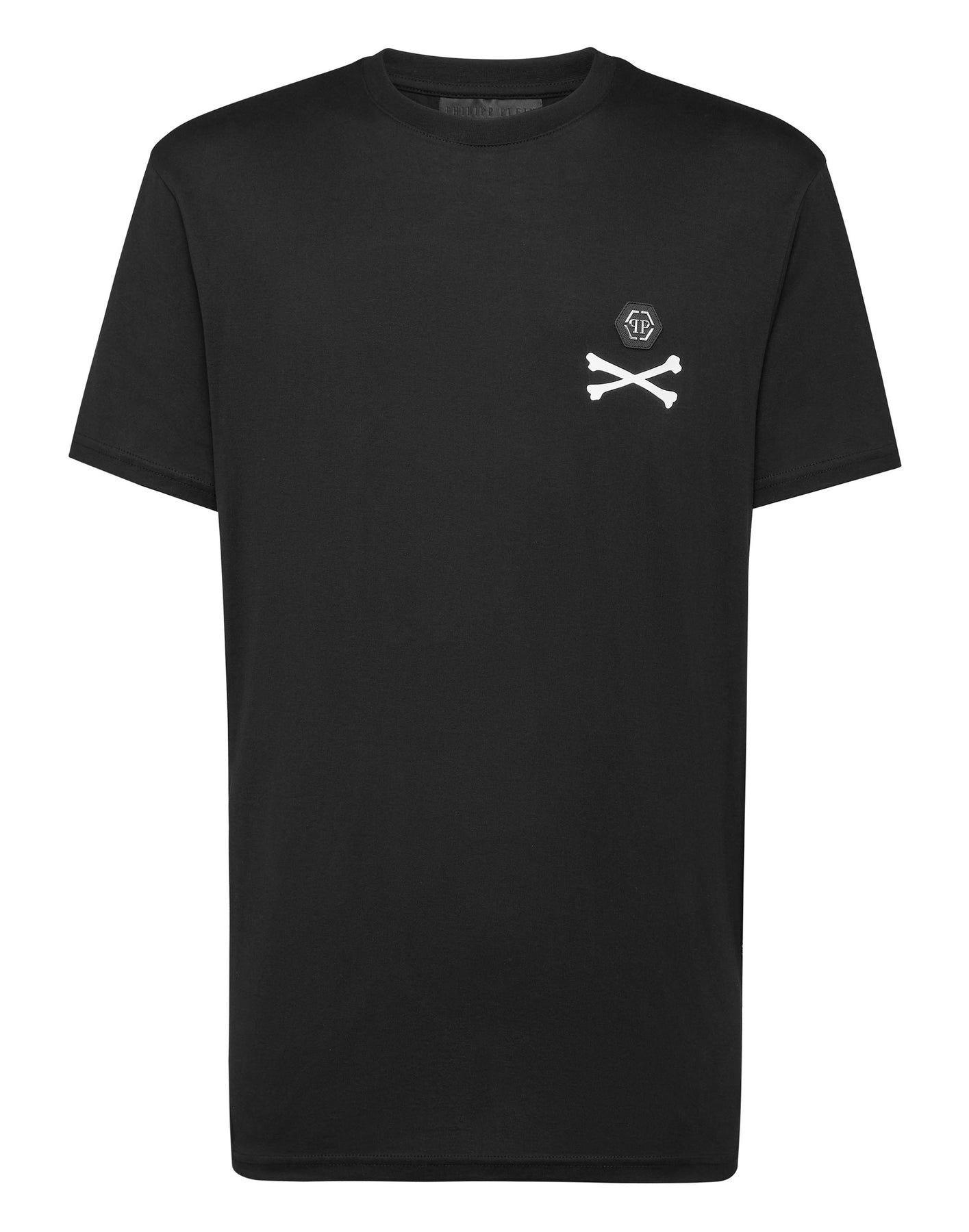 T-Shirt mit Rundhalsausschnitt SS Skelett mit Kristallen