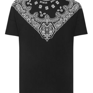 T-Shirt runden Hals ss paisley Bandana 7648918929468
