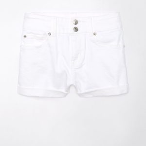 AE Next Level Kurze, kurvige Jeans mit hohem Bund