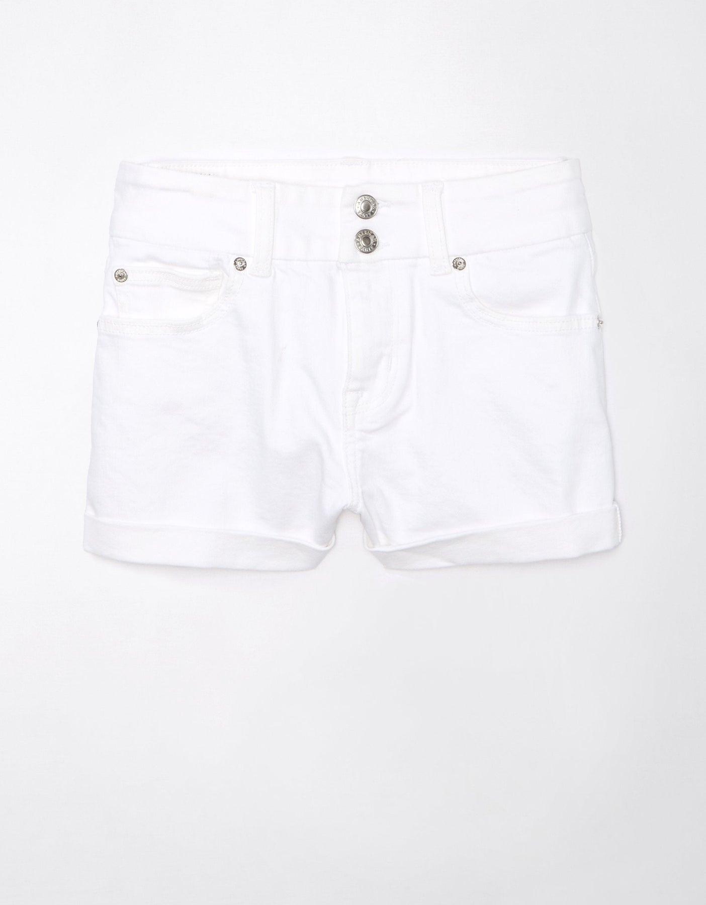 AE Next Level Kurze, kurvige Jeans mit hohem Bund