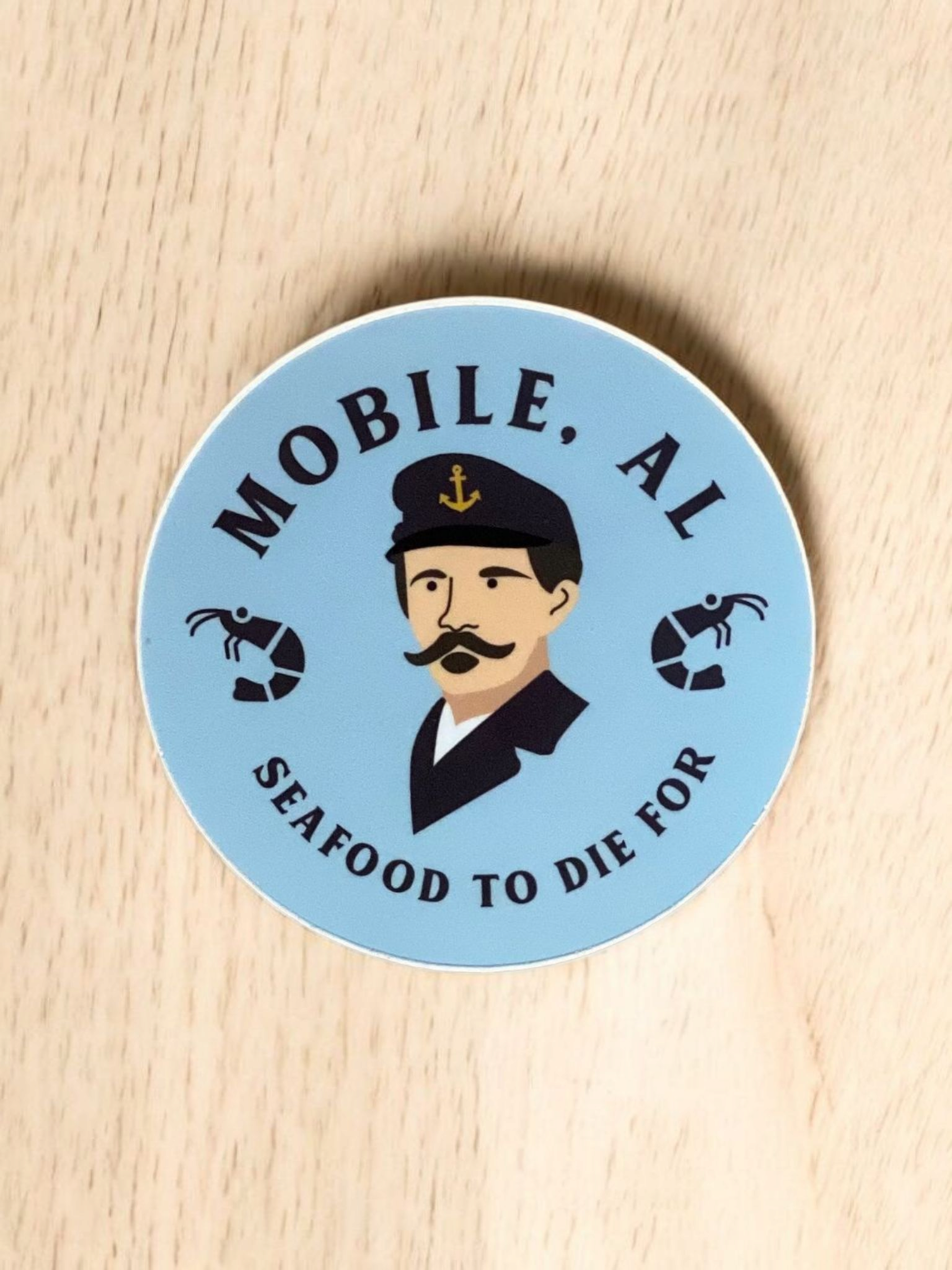 Seafood To Die For – Dekoratives Motiv Mobile, Alabama