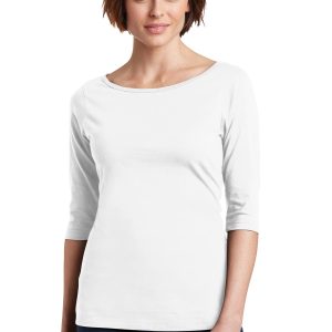 District Damen-T-Shirt „Perfect Weight“ mit 3/4-Ärmeln. DM107L