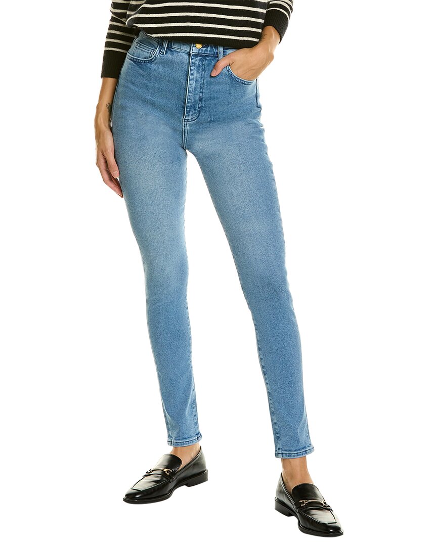 Triarchy hell Indigo Skinny Jeans mit hohem Auftrieb