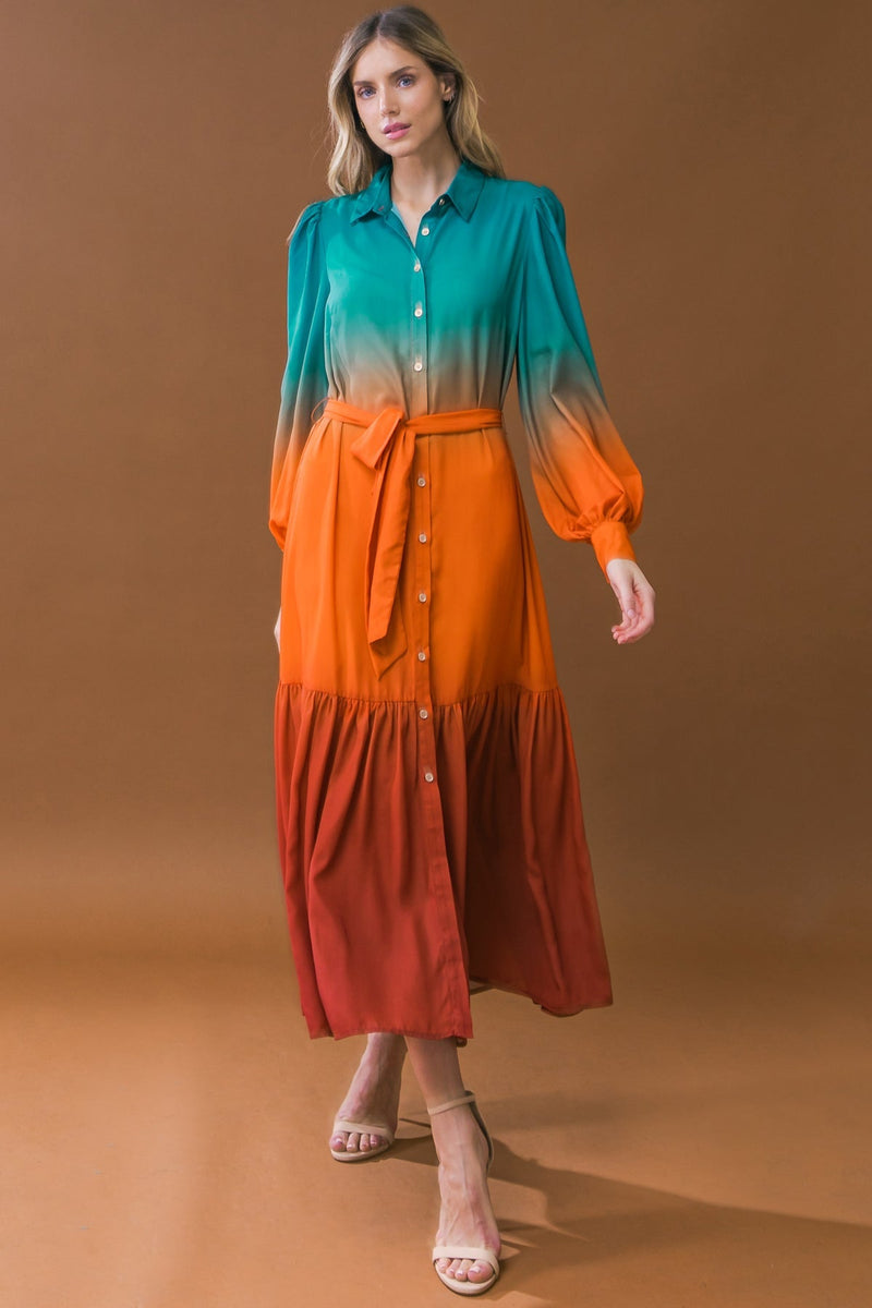 SHOW STOPPER gewebt MIDI Kleid