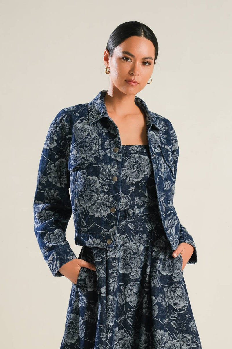 SOPHISTIKIERTER STUNNER Denim Jacke