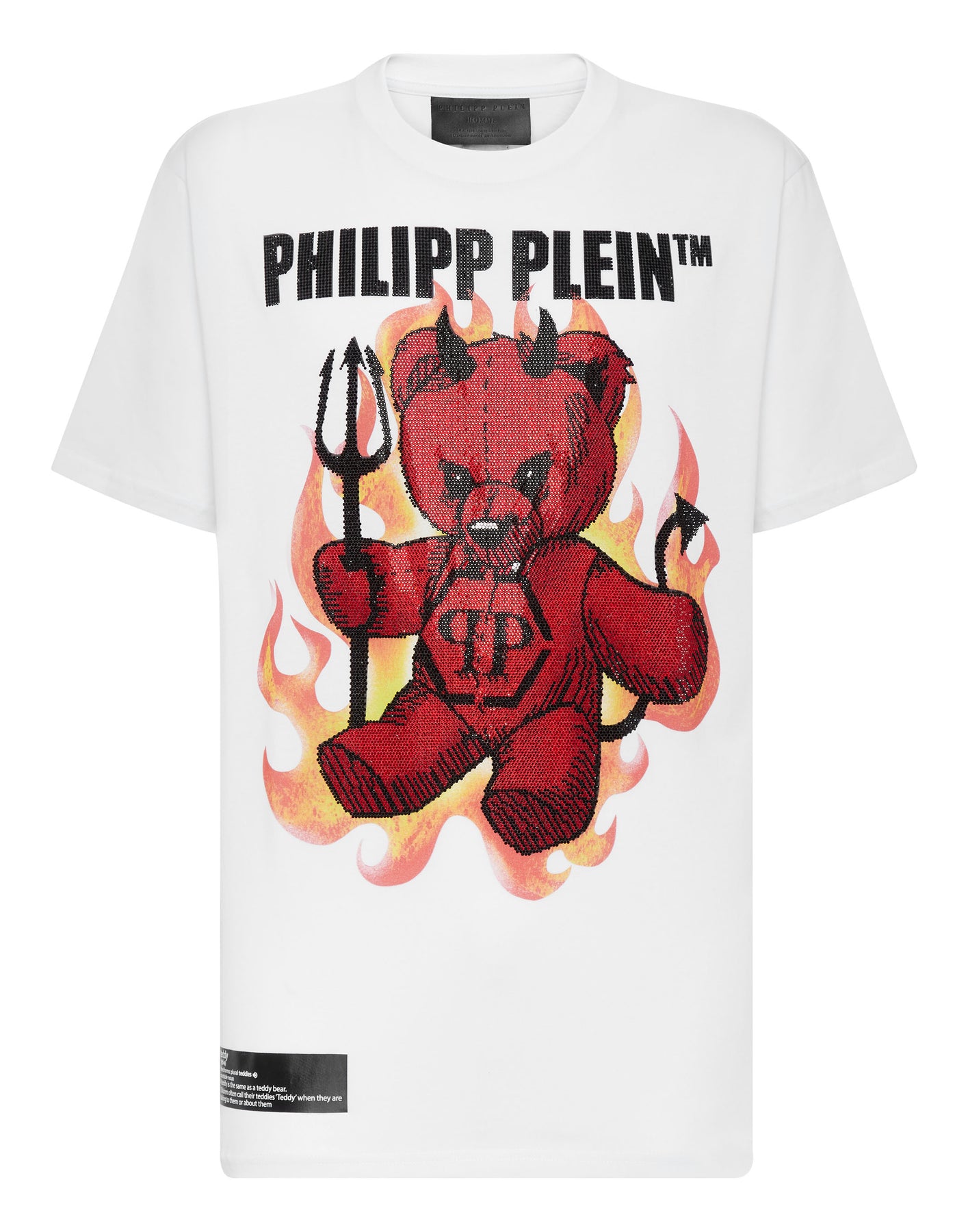 T-Shirt mit Rundhalsausschnitt SS Teddybär