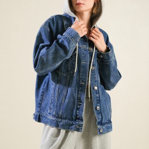 Überqueren Sie Ihre Mind Denim Jacke