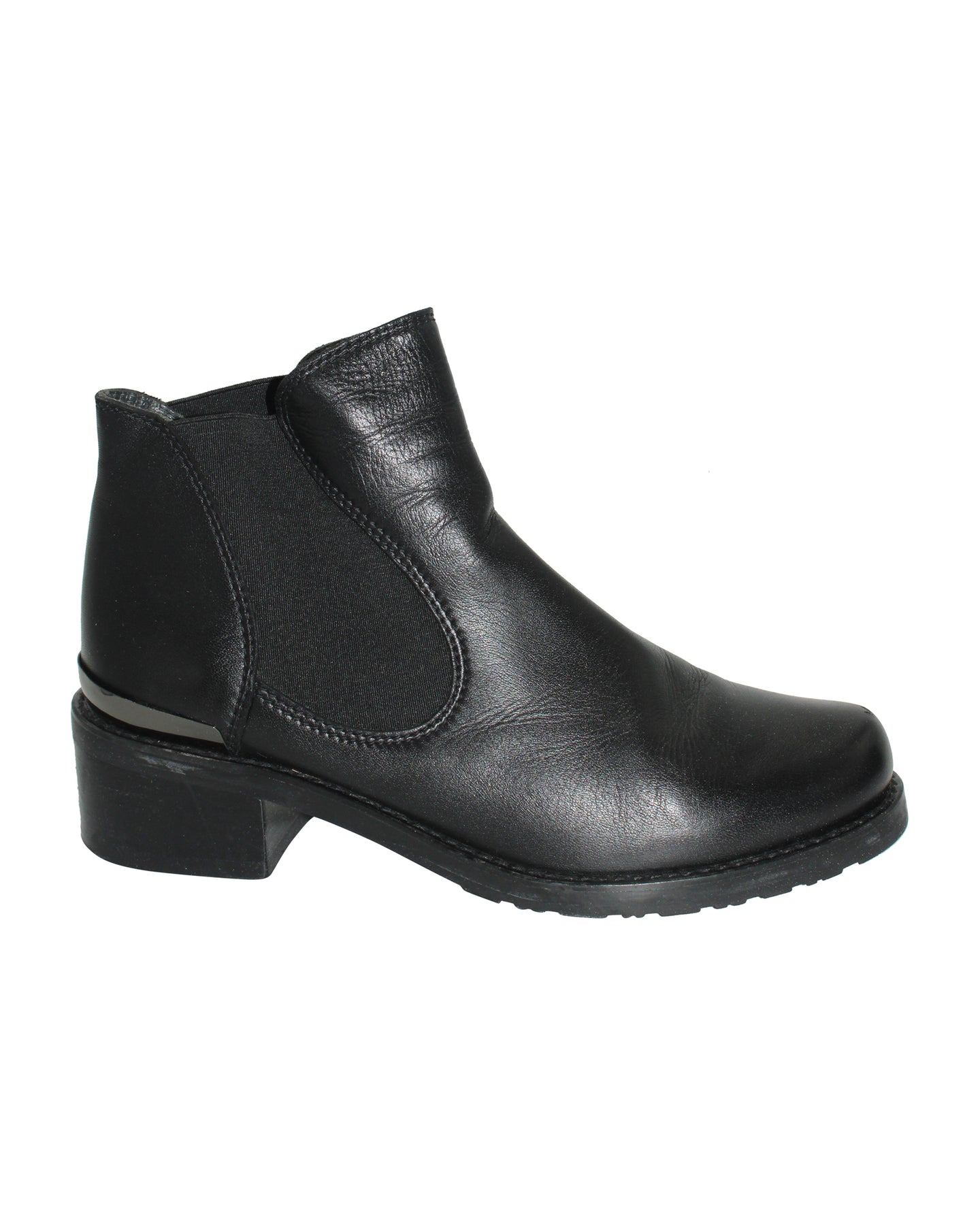 Stuart Weitzman Stiefeletten aus schwarzem Leder