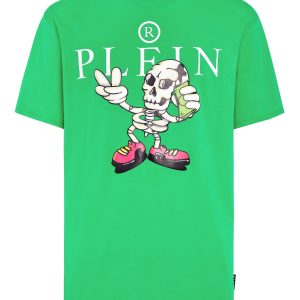 t-shirt rund Hals ss schädelig Gang
