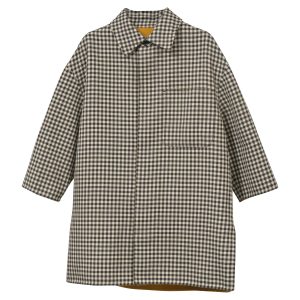 Fendi Check Fell aus brauner Wolle 7748732190780