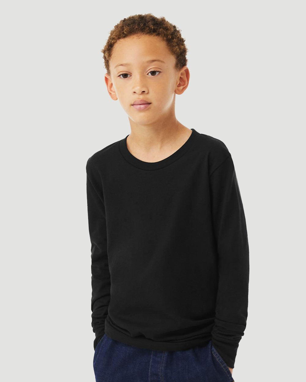 BELLA + CANVAS Jugend Triblend Langarm T-Shirt