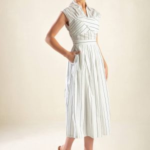 INCREDIBLY SENSATIONAL Gewebtes Midikleid