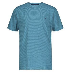 Nautica kleine Jungen, gestreiftes T-Shirt (4-7)