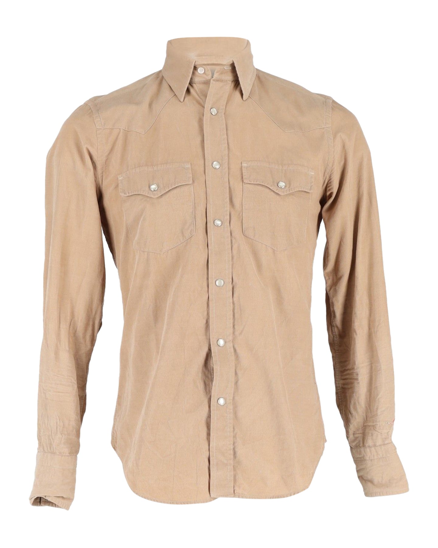 Tom Ford Hemd aus Baumwolle in Beige