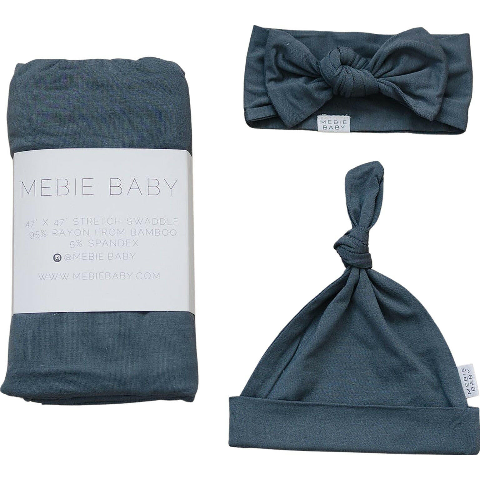 Anthrazit Bambus Hut ODER Kopf Wrap Set