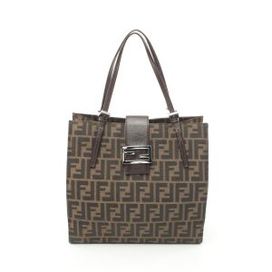 Fendi Zucca Tote Tasche Canvas Tote Tasche