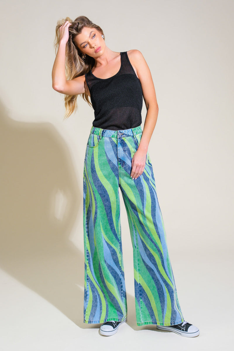NAVIGATING LIFE Denim Hose