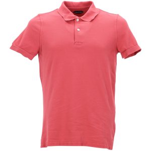 Tom Ford Pique Polo aus Pfirsich Baumwolle 7748742709308