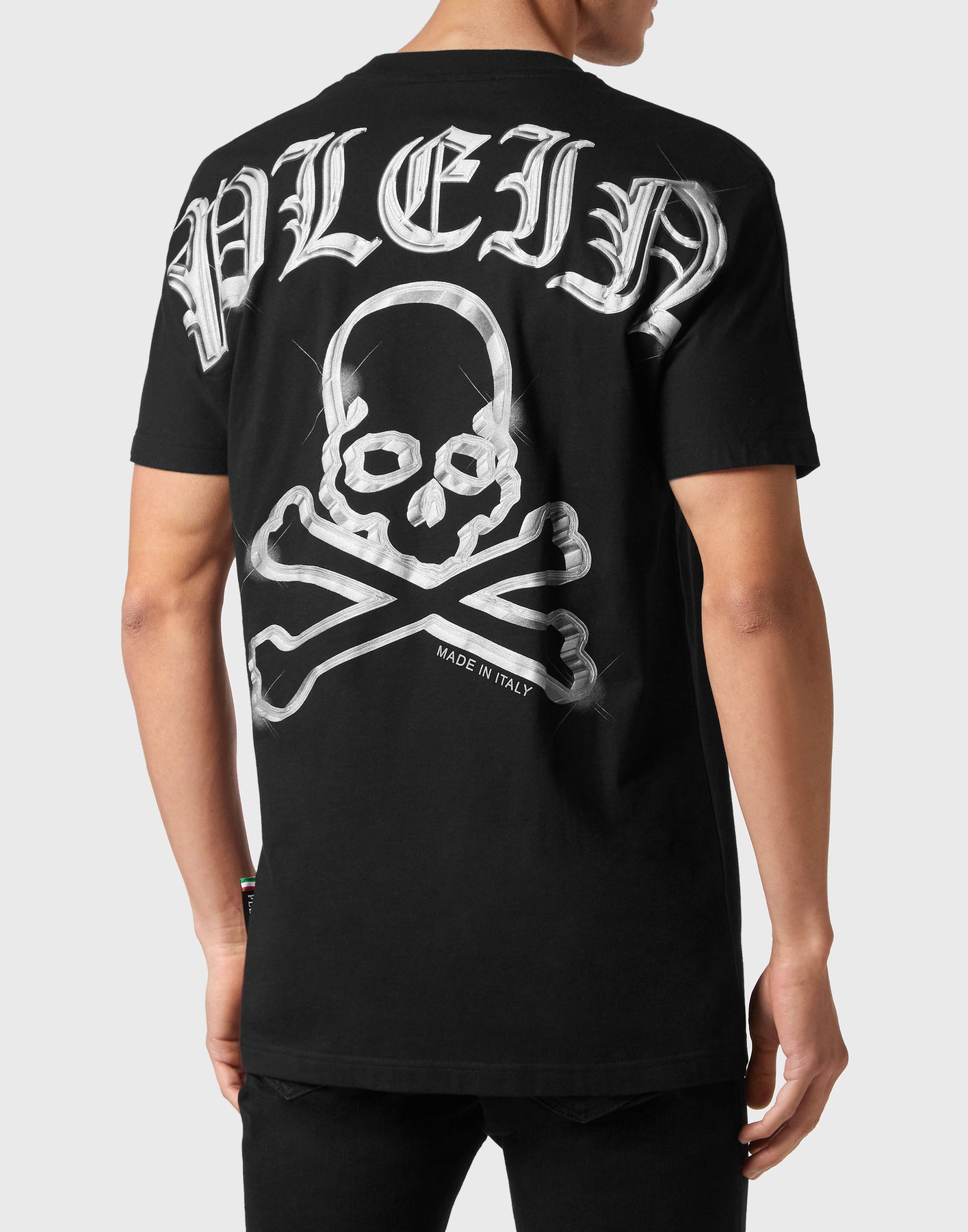 T-Shirt mit Rundhalsausschnitt SS Kimono Cut Skull&Bones