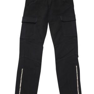 J Brand Houlihan Cargo Hose mit Knöchel Reißverschluss in schwarz Baumwolle 7748738711612