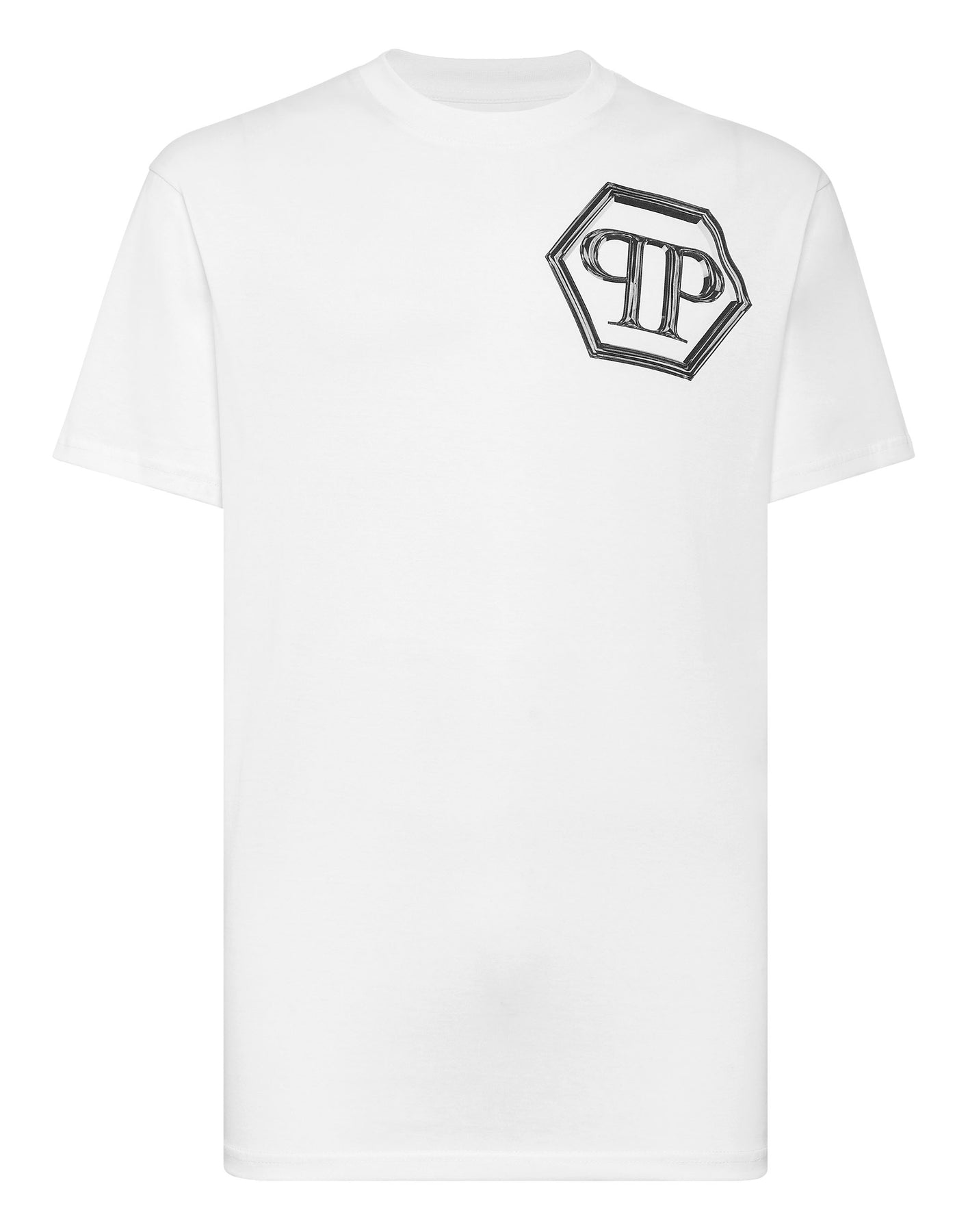 T-Shirt mit Rundhalsausschnitt SS Hexagon
