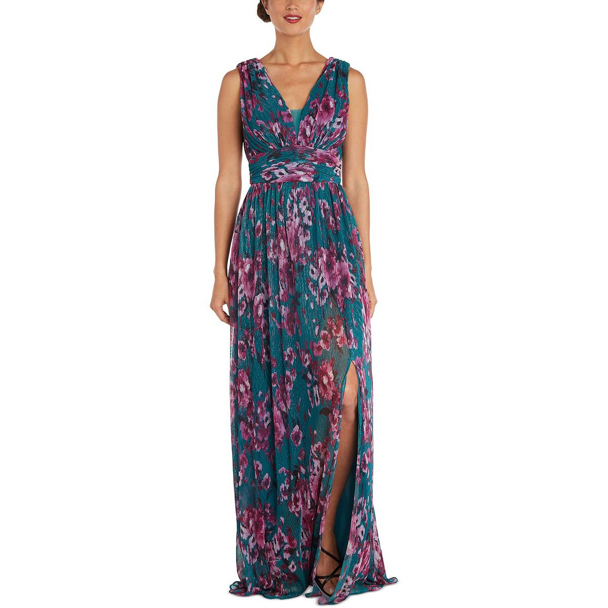 Gepolsterte Büste Blumen Abendkleid
