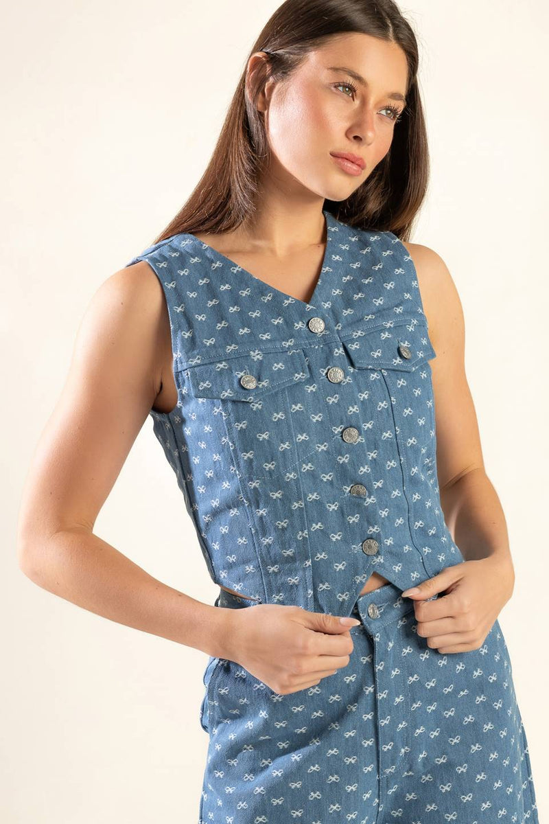 MIMOSA MORNING gewebt VEST